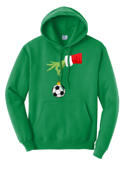 #004- Grinch Soccer Ornament