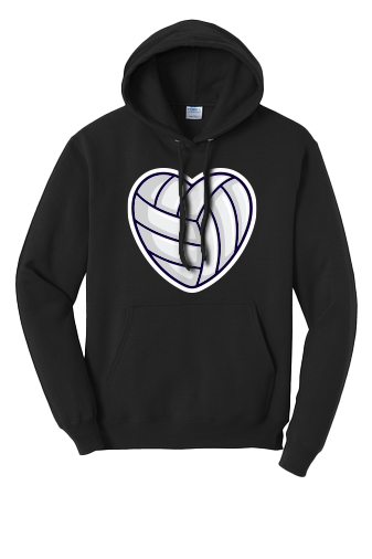 #0094- Heart Shaped Volleyball