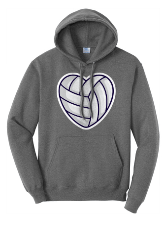 #0094- Heart Shaped Volleyball