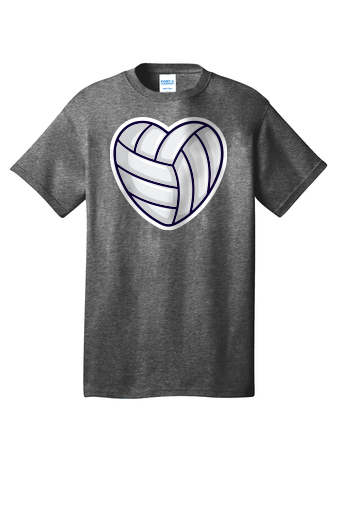 #0094- Heart Shaped Volleyball