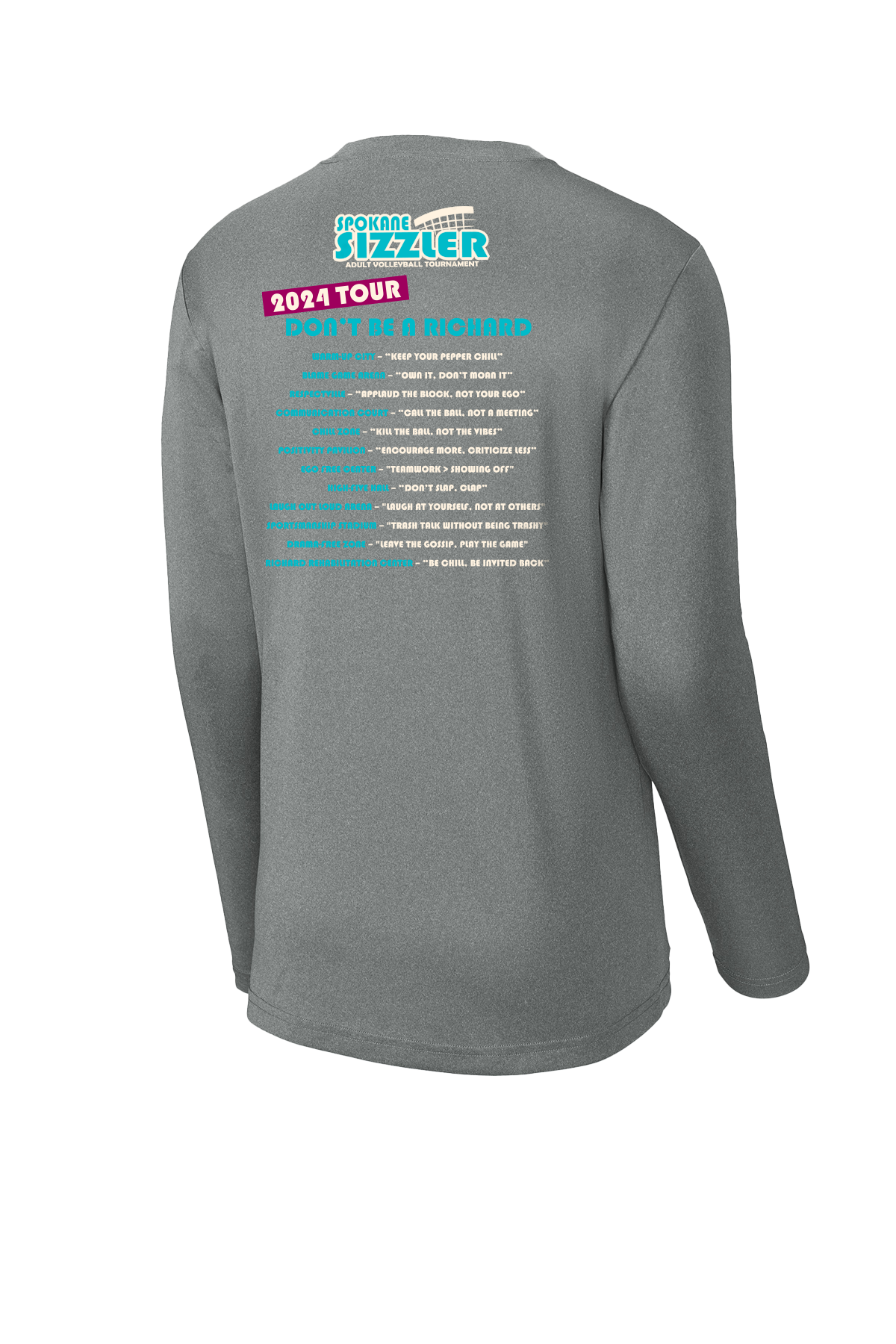 Sizzler Tour 2024 Long Sleeve Dri Fit