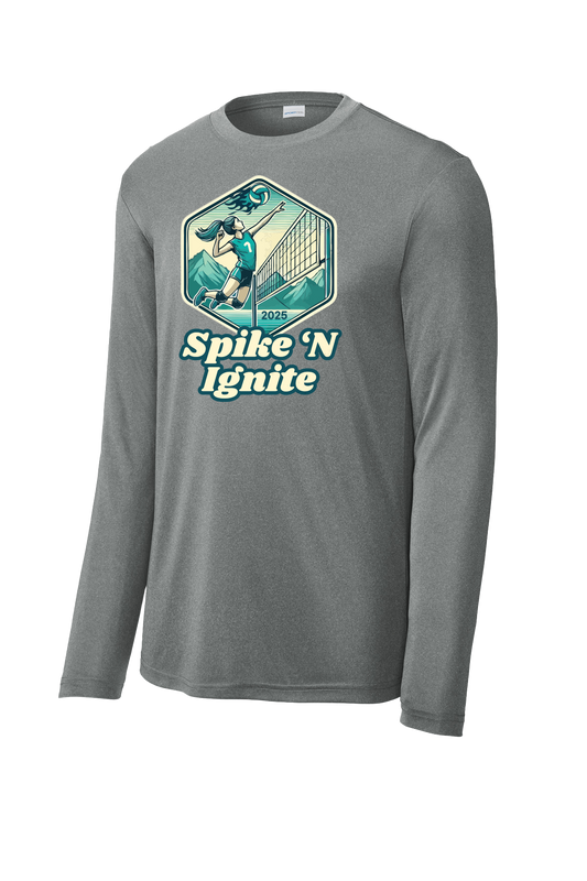 Spike n Ignite Volleyball Tournament Long Sleeve Dri Fit